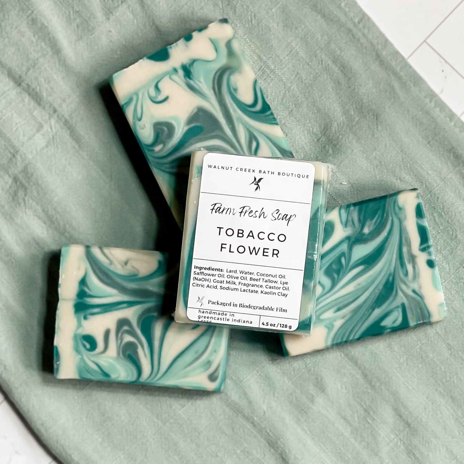 Tobacco Flower Cold Process Soap: A Little Bit Spicy, A Little Bit Sweet