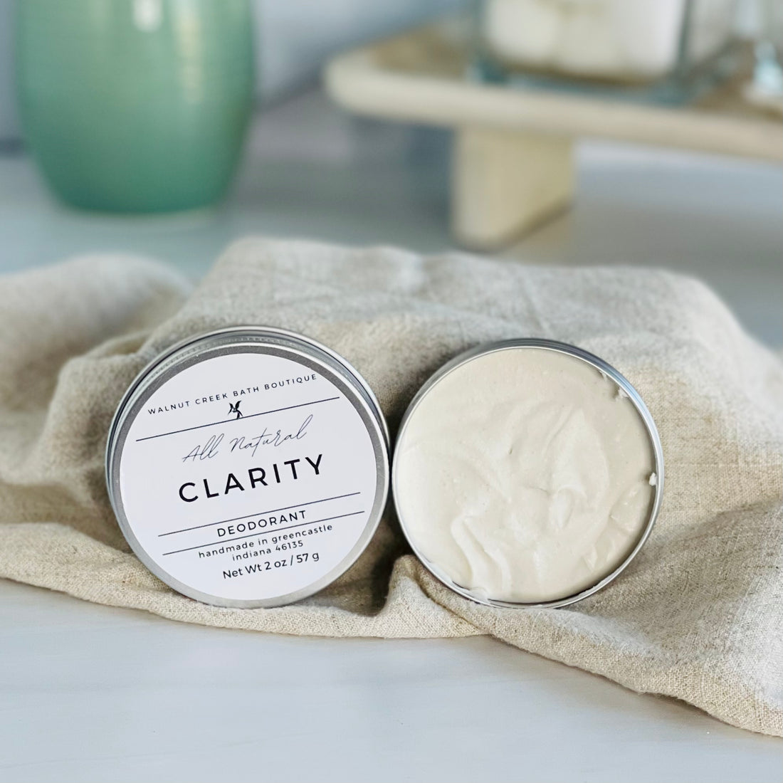 All Natural Deodorant Balm - Clarity