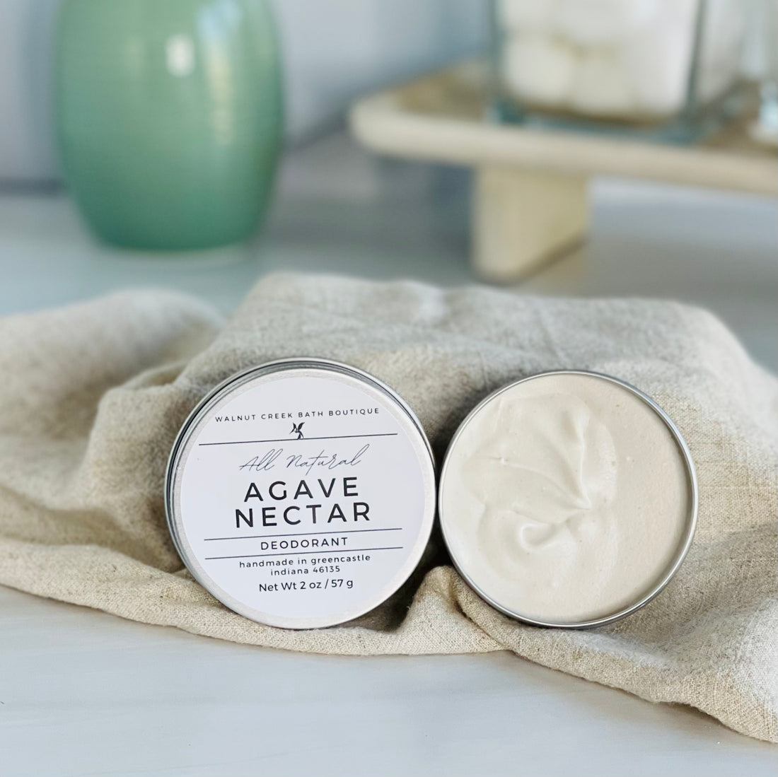 All Natural Deodorant Balm - Agave Nectar