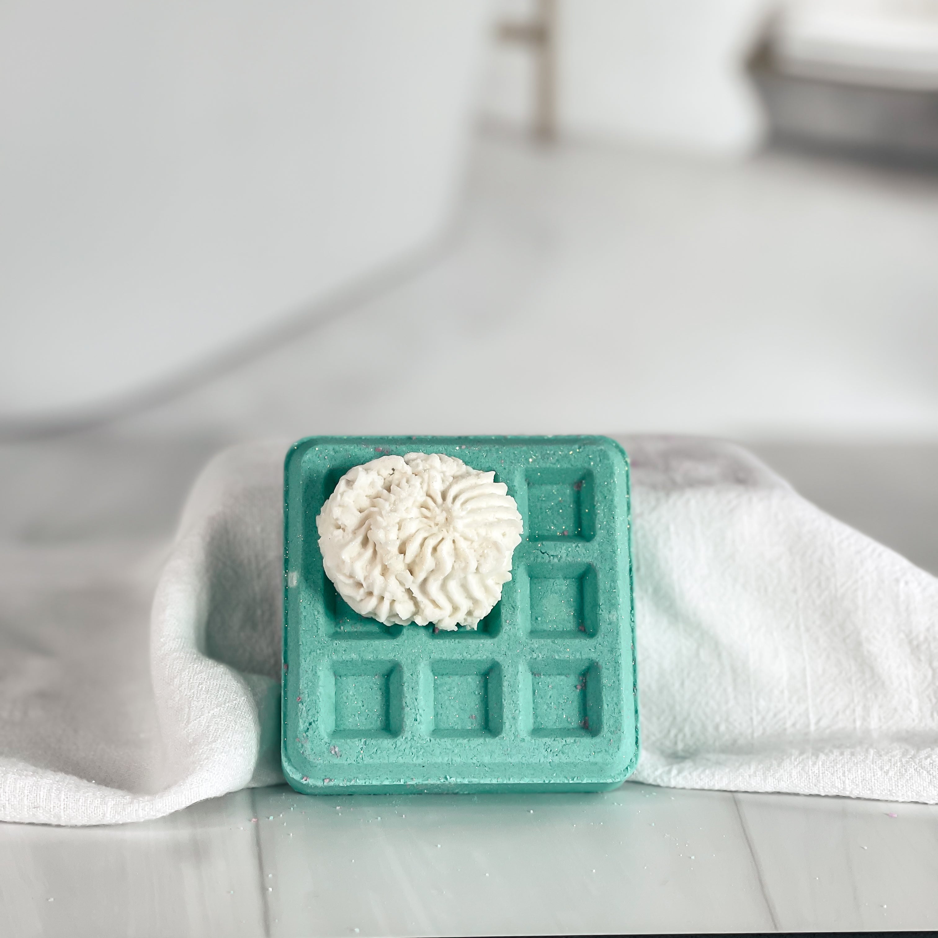 Bath Bomb Waffles / Bath Bombs w/ Toy