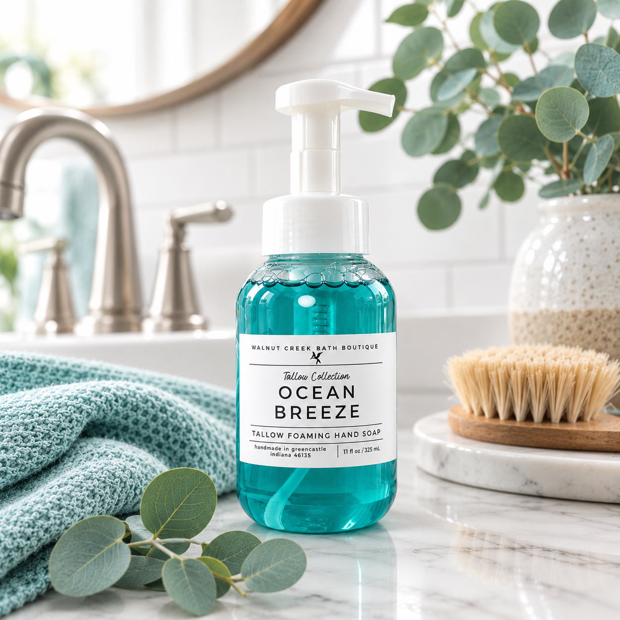A bottle of Walnut Creek Bath Boutique &