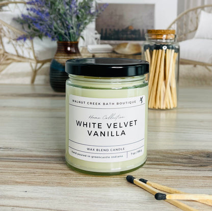 White Velvet Vanilla Candle