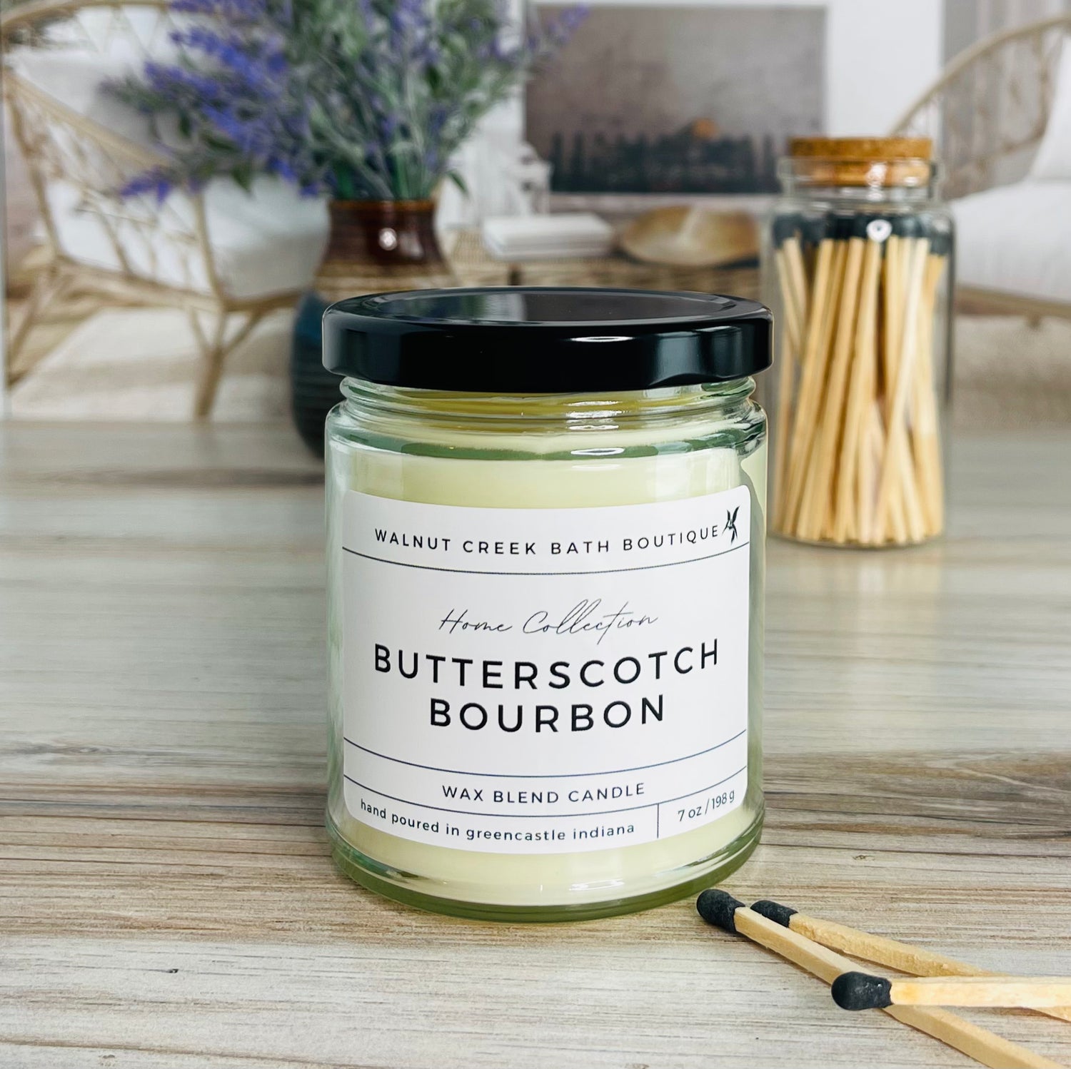 Butterscotch &amp; Bourbon Candle