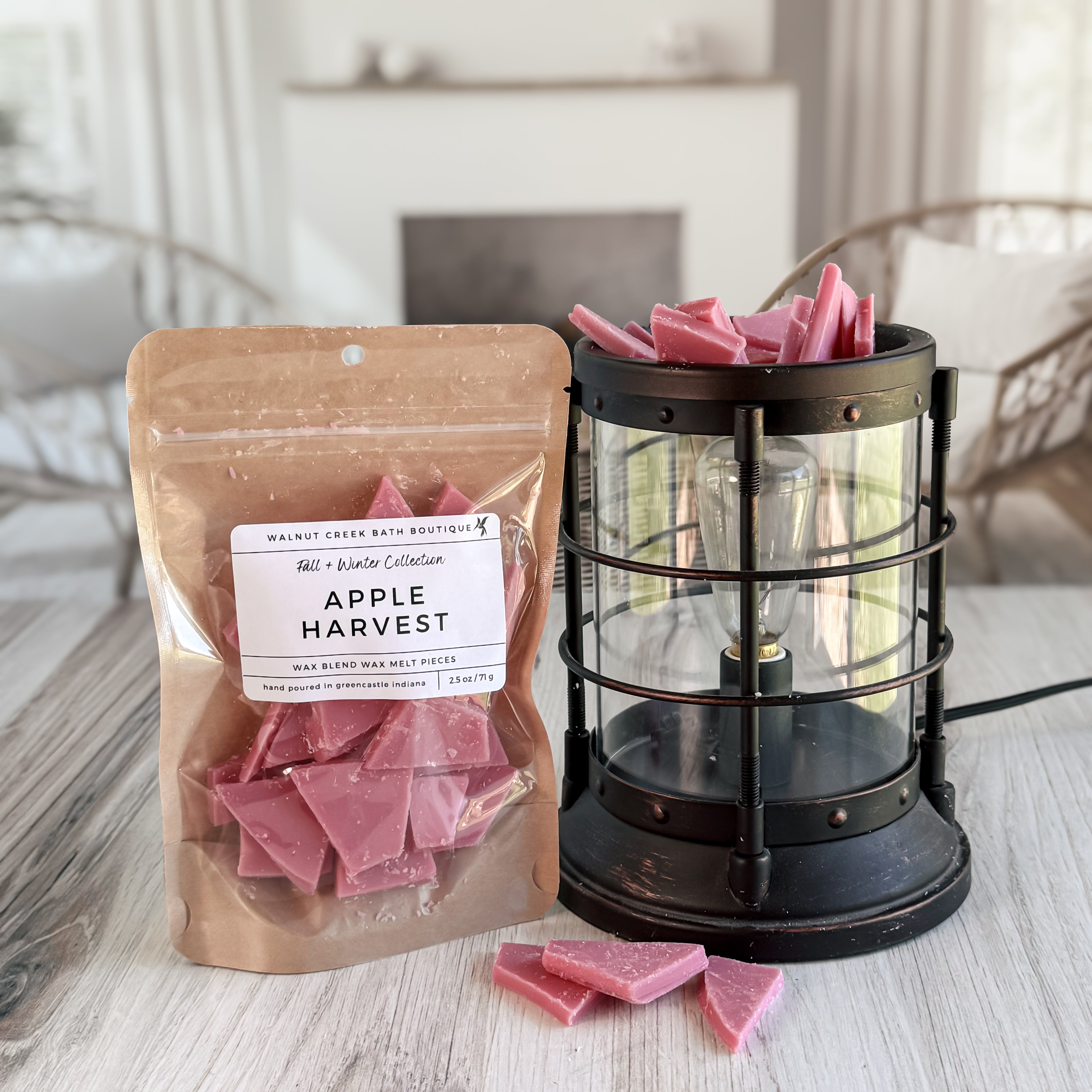 Packaged candy with &