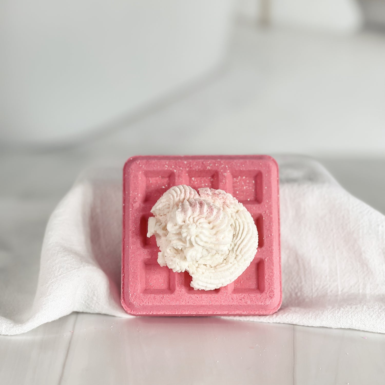 Bath Bomb Waffles
