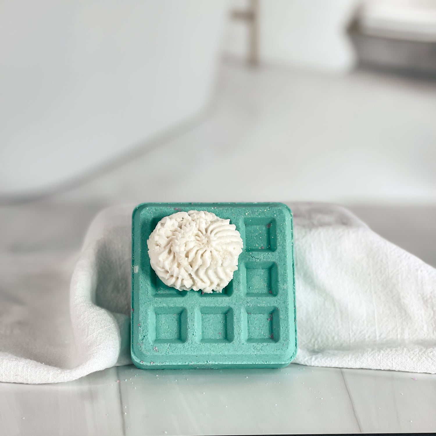 Bath Bomb Waffles