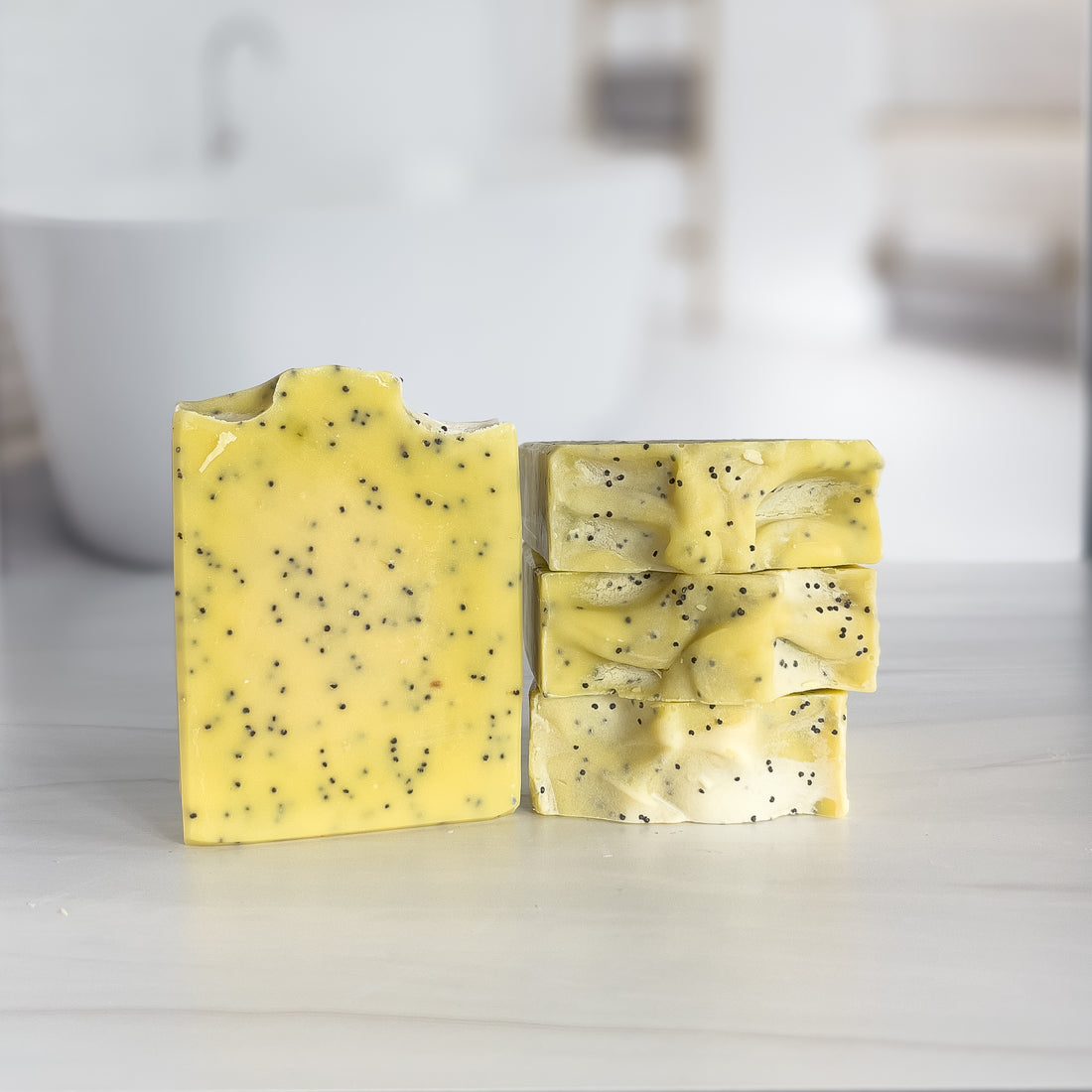 Lemon Poppyseed Artisan Soap
