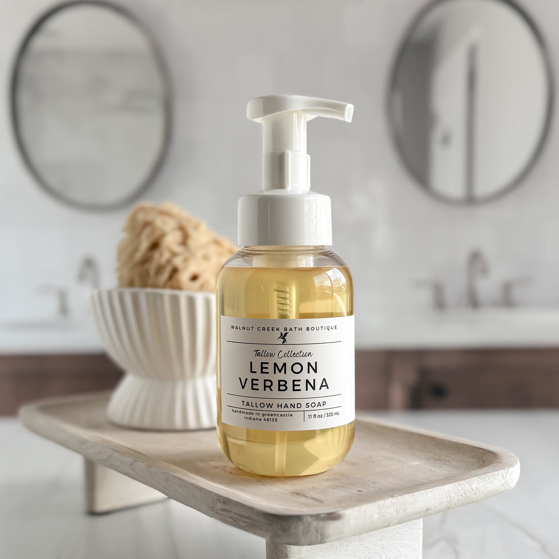 lemon verbena foaming handsoap
