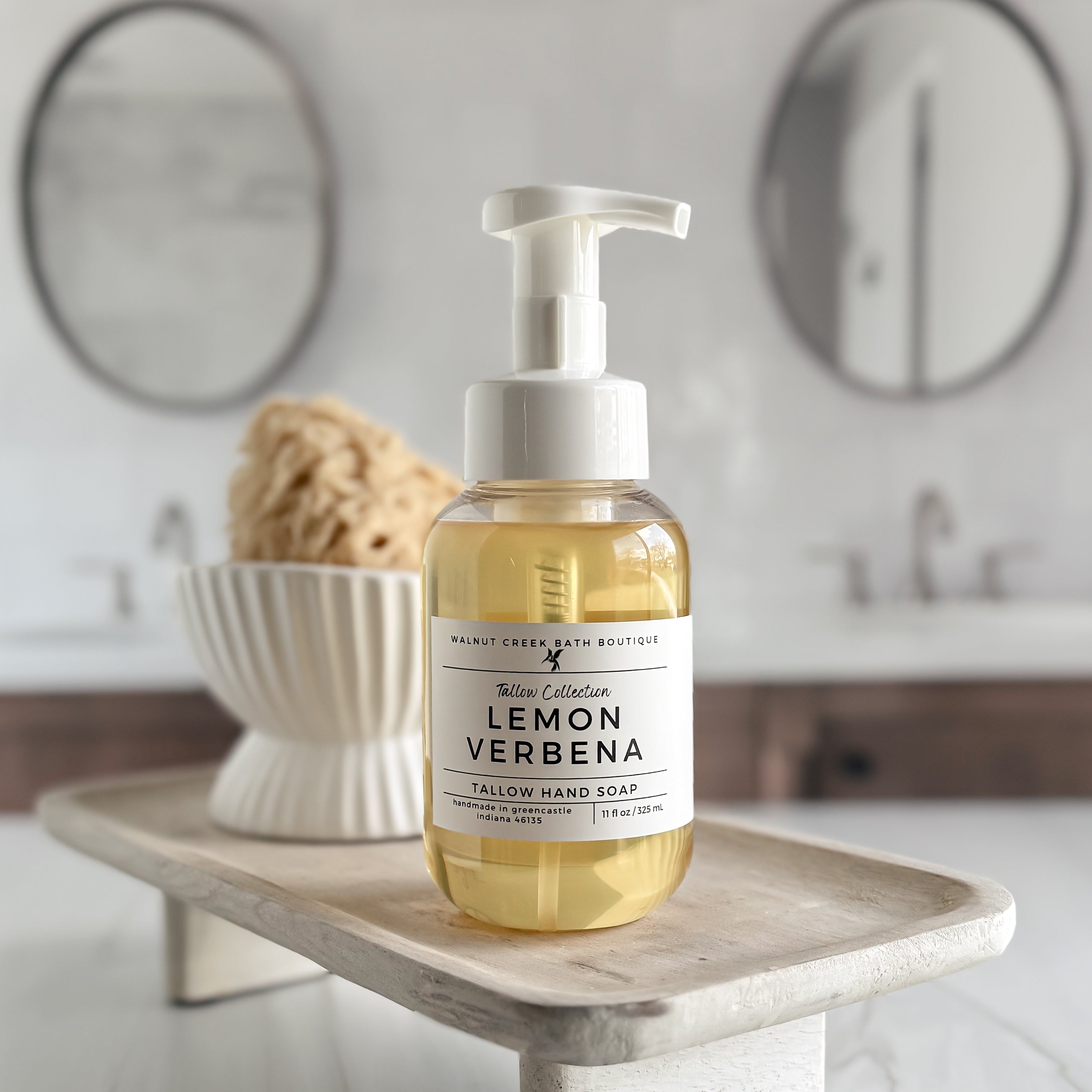lemon verbena foaming handsoap