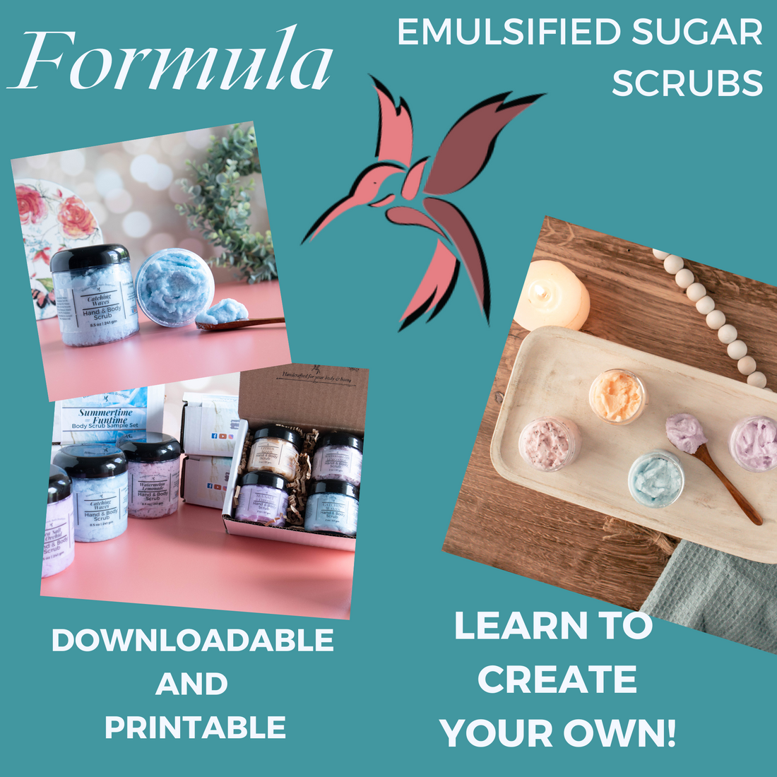 Emulsified Sugar Scrub ~ Formula Download